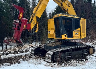 2021 Komatsu XT430-5 Track Feller Buncher