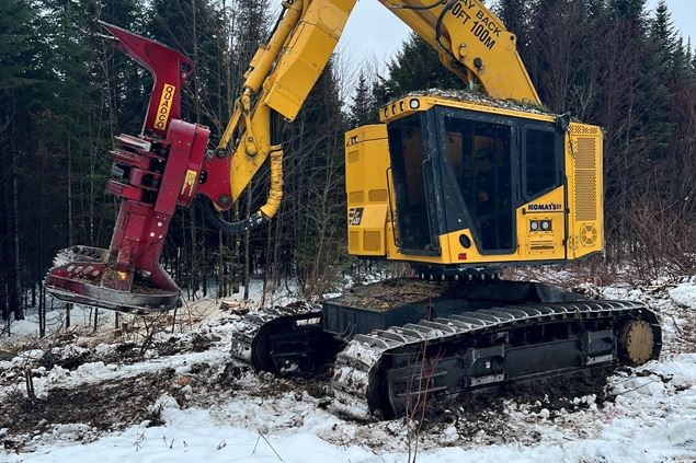 2021 Komatsu XT430-5 Track Feller Buncher For Sale 2021 Komatsu XT430-5 Track Feller Buncher For Sale