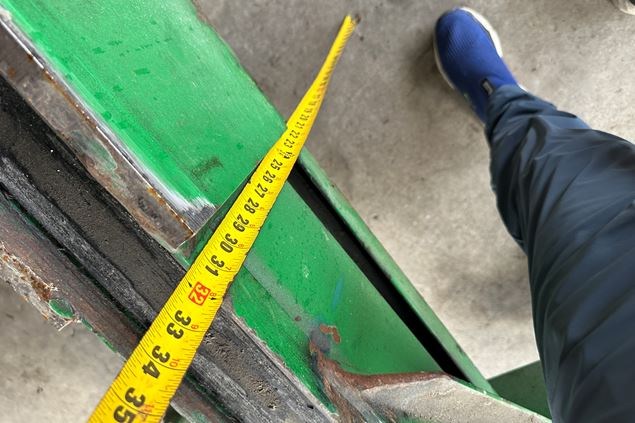 Unknown 2 strand , 58ft Conveyor