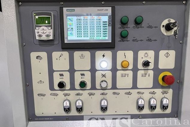 Woodtech 12 6-Head  with Infeed Table Moulder