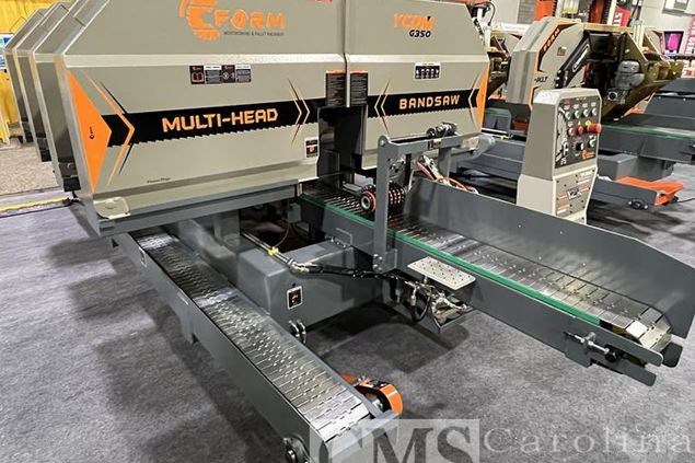 C-Form 4-Head 8 Resaw with Return Band Resaw