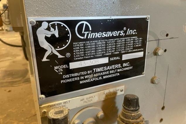 2000 Timesavers 43- 3 OB Wood Finishing