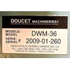2009 Doucet DWM-36 Clamp Carrier