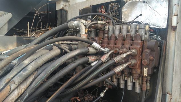 Timbco Rexroth valve bank Part and Part Machine
