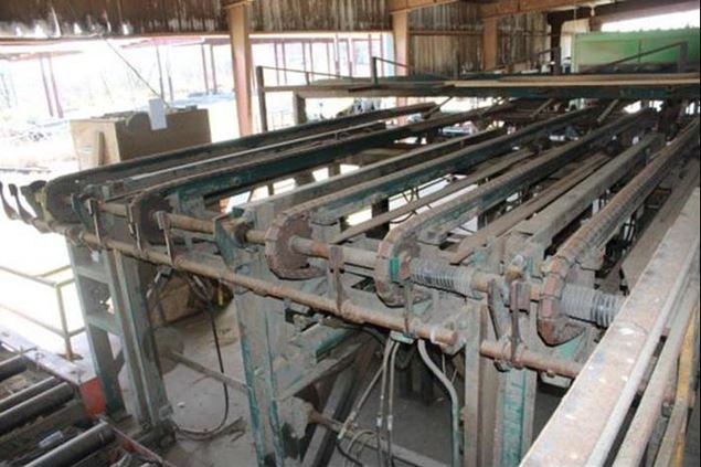 2000 Froedge 6 stacker Conveyor Deck (Log Lumber)