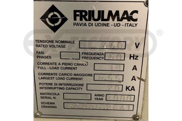 2000 Friulmac DUAL-FEED Tennoner