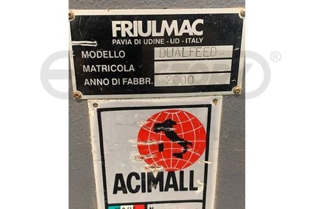 2000 Friulmac DUAL-FEED Tennoner