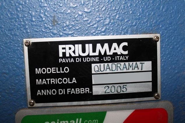 2005 Friulmac QUADRAMAT E Tennoner