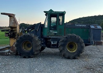 2008 Timberjack 740 Wheel Feller Buncher