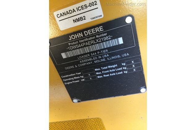 2024 John Deere 544 P Wheel Loader