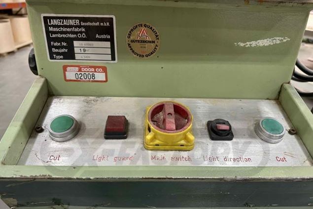 1987 Langzauner G-5920 Veneer Equipment
