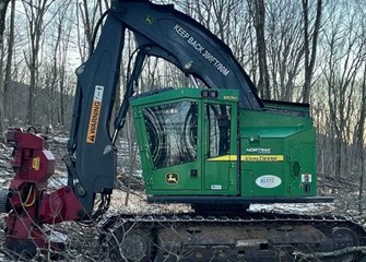 2017 John Deere 853M Track Feller Buncher