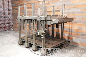 Black Brothers 4 x 8 End Load Cold Press  Veneer Equipment