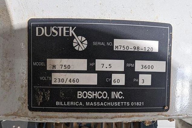 Dustek M750 Dust Collection System