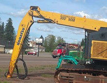 Komatsu Processor booms