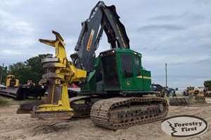 2018 John Deere 853M  Feller Buncher
