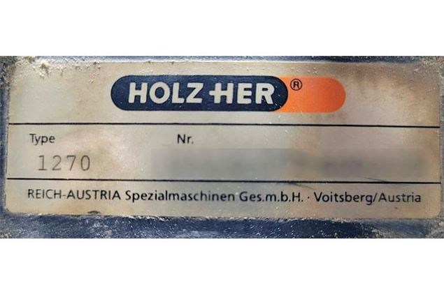 Holz Her 1270 Panel Saw