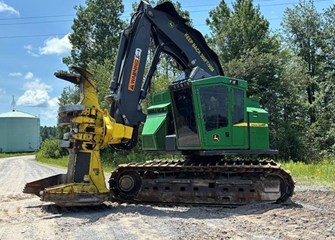 2017 John Deere 853M Track Feller Buncher