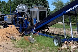2020 Bells Machine 4000  Firewood Processor