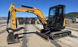 2023 SANY SY35U Excavator - Mini