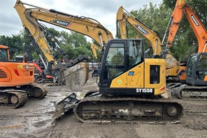 2021 SANY SY155U  Excavator - Mini
