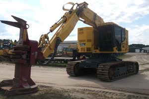 Komatsu XT430-5  Feller Buncher