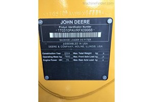 2024 John Deere 310 P  Backhoe
