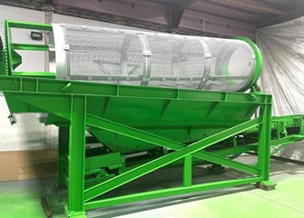 Unknown 4ft x 14ft drum screen  Screening System