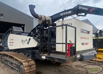 2014 Terex TCB 430T Mobile Wood Chipper
