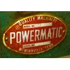 1966 Powermatic 100 Planer