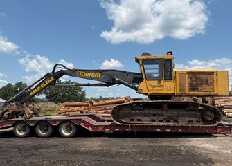 Tigercat 860 Track Feller Buncher