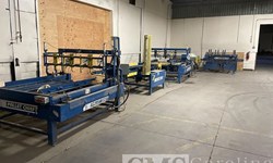 Pallet Chief PC IV Nailer with Deluxe Stacker Pallet Nailer and Assembly System