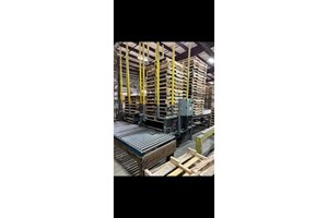Industrial Resources centerlift  Pallet Stacker