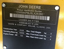 2025 John Deere 544 P