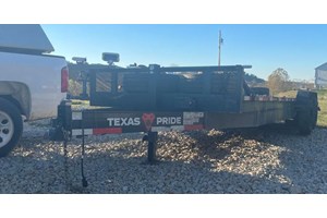 2026 Texas Pride 20K bumper pull  Trailer-Flatbed