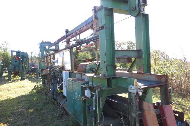 Jackson Lumber Harvester Over Head Scragg Mill