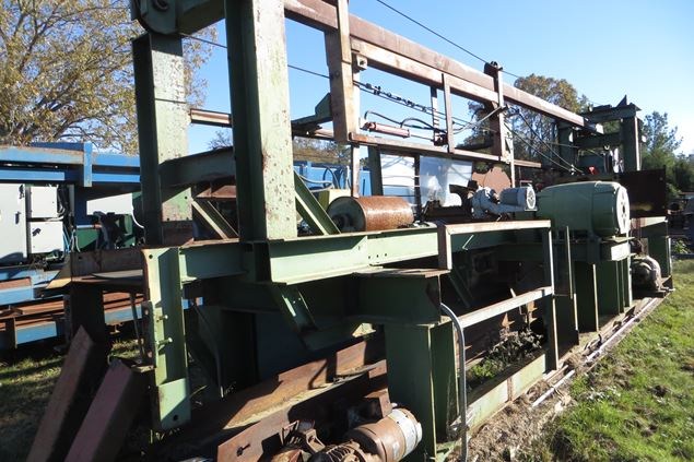 Jackson Lumber Harvester Over Head Scragg Mill