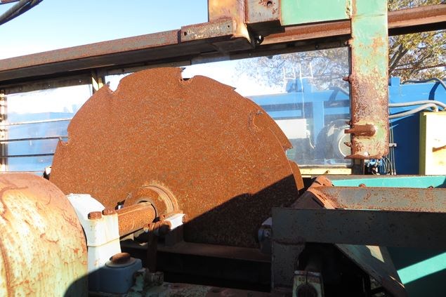 Jackson Lumber Harvester Over Head Scragg Mill