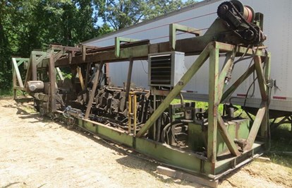 1988 Cooper Machine 12ft End Dogging Scragg Mill