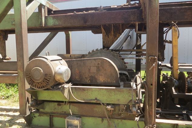 1988 Cooper Machine 12ft End Dogging Scragg Mill