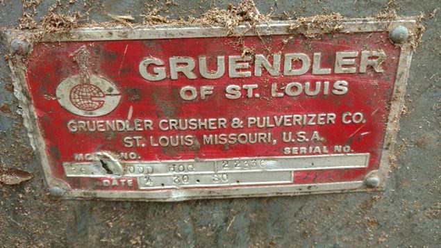 Gruendler 36 Hogs and Wood Grinders