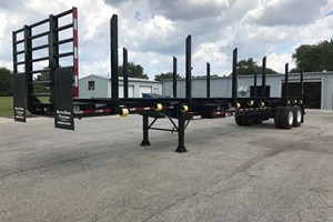 Battle Wagon Trailers 42 x 102 Straight Frame  Trailer-Log