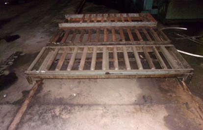 Unknown 6ft (Lot of 6) Conveyor