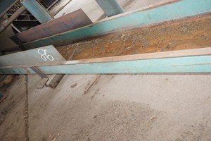 Unknown 80ft x 18 NO BELT  Conveyors Belt