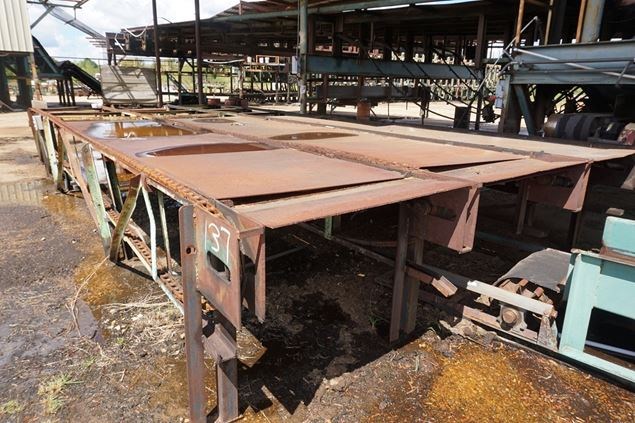 Unknown 12ft x 30ft 4 Strand Conveyor Deck (Log Lumber)