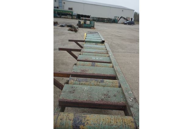 Mellott 6 x 24 Live Roll Conveyors