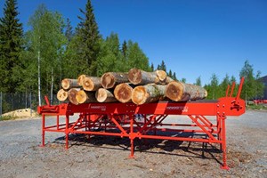 Hakki Pilke HakkiFeed 472  Firewood Processor
