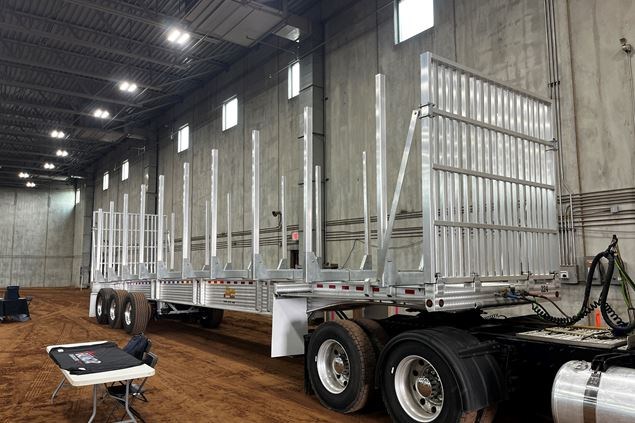 2023 Ravens Aluminum Bunk Trailer Log Trailer