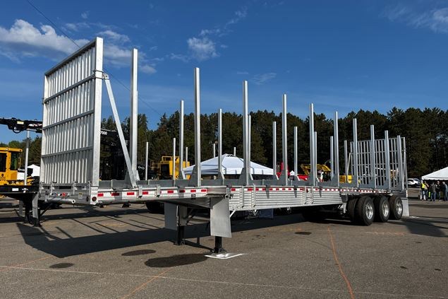 2023 Ravens Aluminum Bunk Trailer Log Trailer