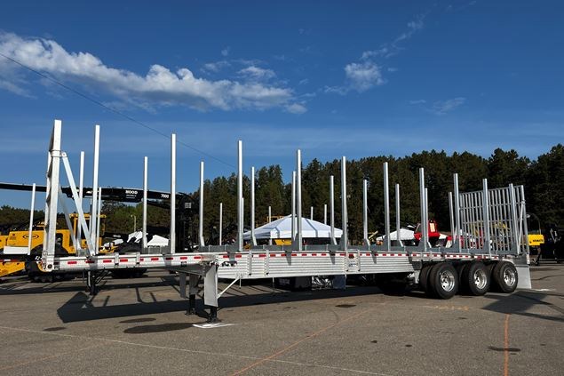 2023 Ravens Aluminum Bunk Trailer Log Trailer